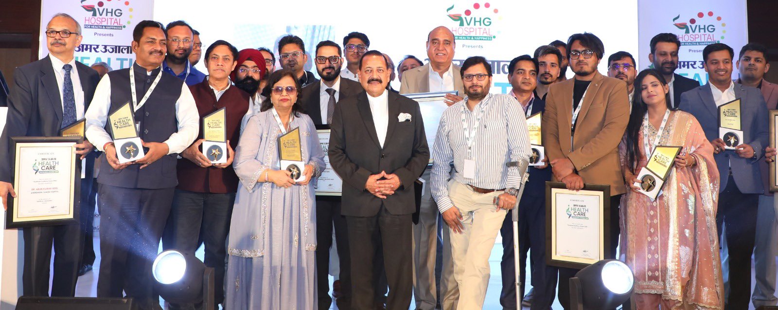 विज्ञान और प्रौद्योगिकी मंत्री जितेंद्र सिंह ने 26 युवा चिकित्सा पेशेवरों को पुरस्कार प्रदान किए