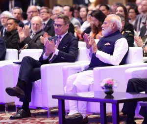 प्रधानमंत्री मोदी और फ‍िनलैंड के राष्‍ट्रपति एलेक्‍जेंडर स्‍टब ने अंतरराष्‍ट्रीय व्‍यवस्‍था और बहुपक्षीय सहयोग के प्रति गहरी प्रतिबद्धता व्‍यक्‍त की