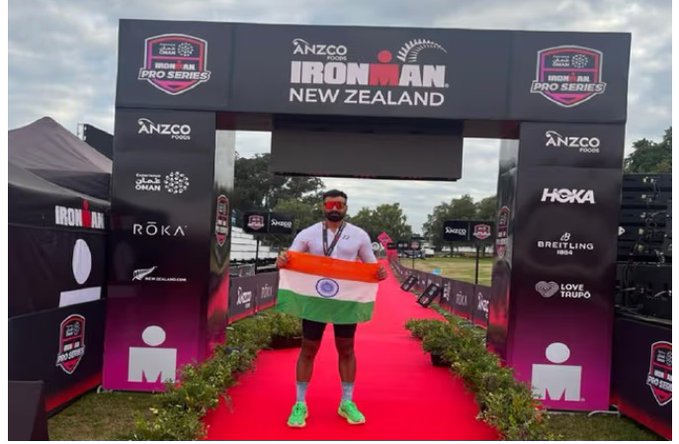 Anant Rana Makes History Completing Full Ironman New Zealand in 11h 50m