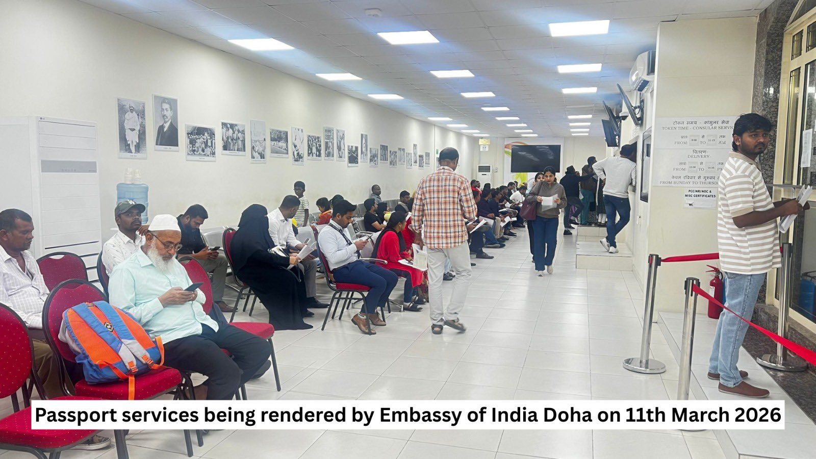 कतर में फंसे 500 से अधिक भारतीय कतर एयरवेज की उड़ानों से नई दिल्ली और अन्य गंतव्यों के लिए रवाना