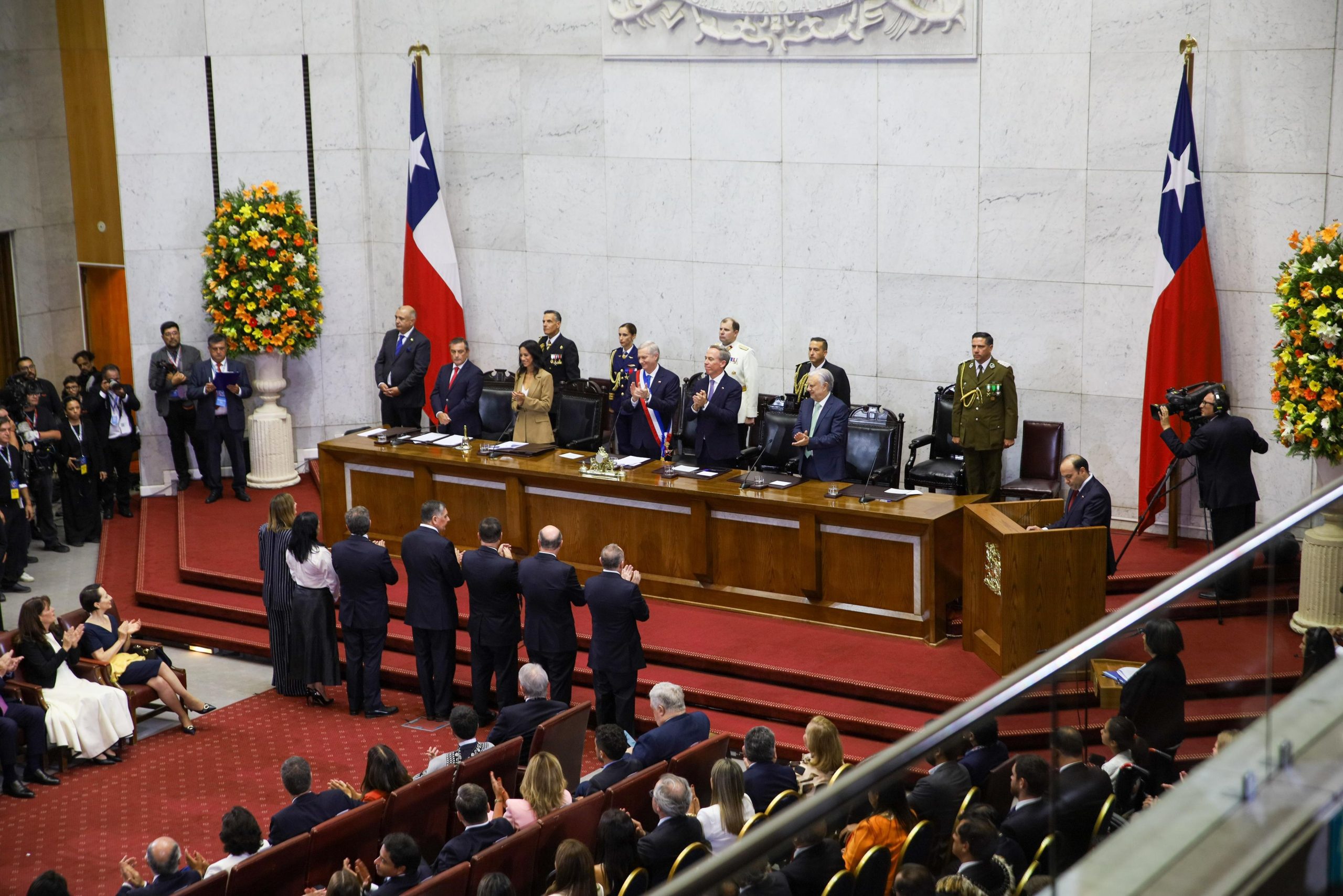 विदेश राज्यमंत्री कीर्ति वर्धन सिंह ने चिली के वाल्पारेसो में नवनिर्वाचित राष्ट्रपति के शपथ ग्रहण समारोह में भारत का प्रतिनिधित्व किया