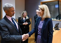 EAM Dr S Jaishankar meets EU Foreign Ministers in Brussels for diplomatic talks