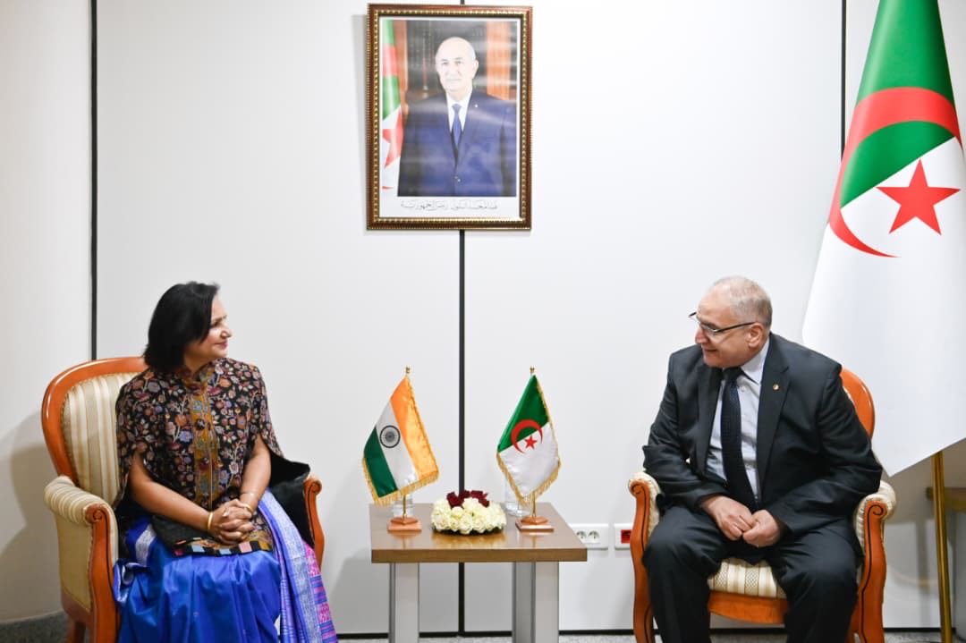 भारत-अल्जीरिया सातवीं विदेश कार्यालय परामर्श बैठक, डॉ. नीना मल्होत्रा ने की सह-अध्यक्षता