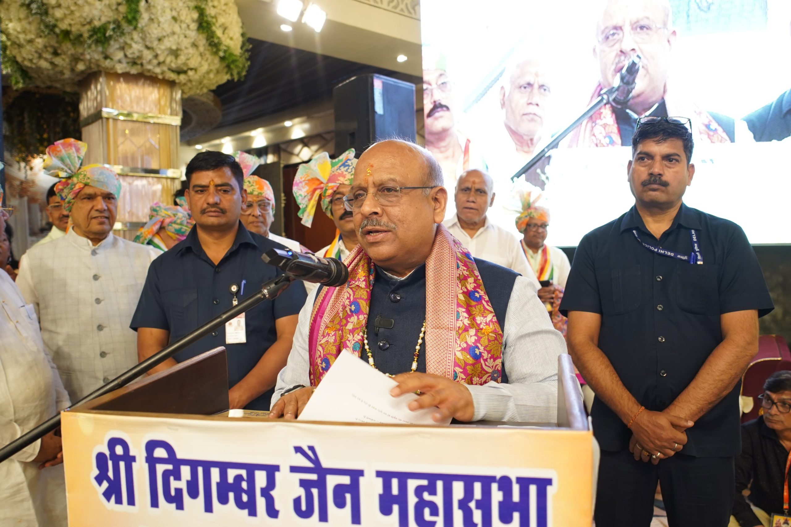 दिल्ली विधानसभा अध्यक्ष विजेंद्र गुप्ता ने महावीर जयंती पर अहिंसा को बताया मानवता की सर्वोच्च शक्ति