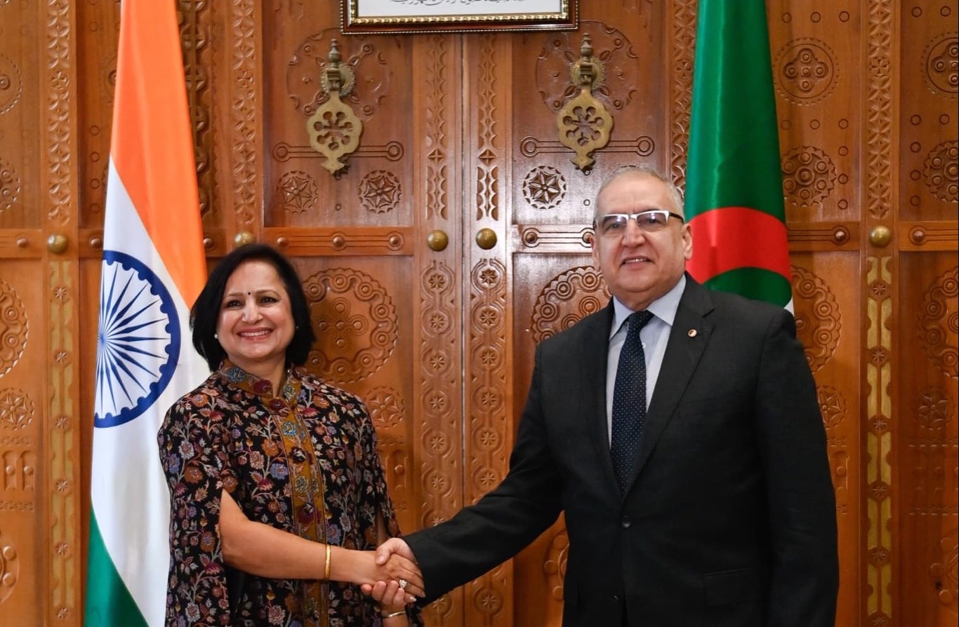 MEA Secretary (South) Neena Malhotra co-chairs 7th Foreign Office Consultations between India and Algeria