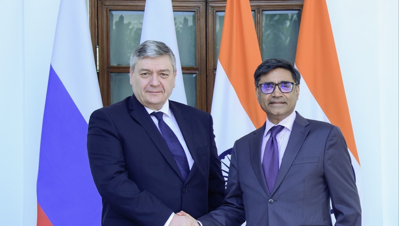 Foreign Secretary Vikram Misri holds Foreign Office Consultations with Russian Deputy Foreign Minister Andrey Rudenko