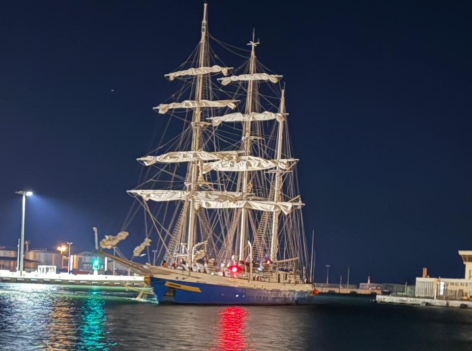 Indian Naval Ship Sudarshini arrives at Sète, France, as part of ongoing landmark transoceanic expedition Lokayan-26