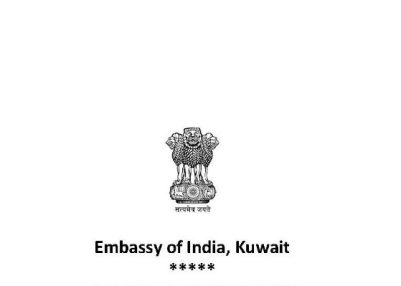 Indian Embassy in Kuwait says all consular services of Embassy continuing as usual