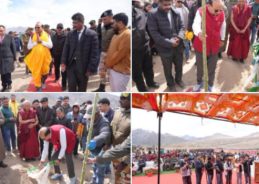 Lt. Governor Saxena Launches Indus River Green Corridor Project in Ladakh