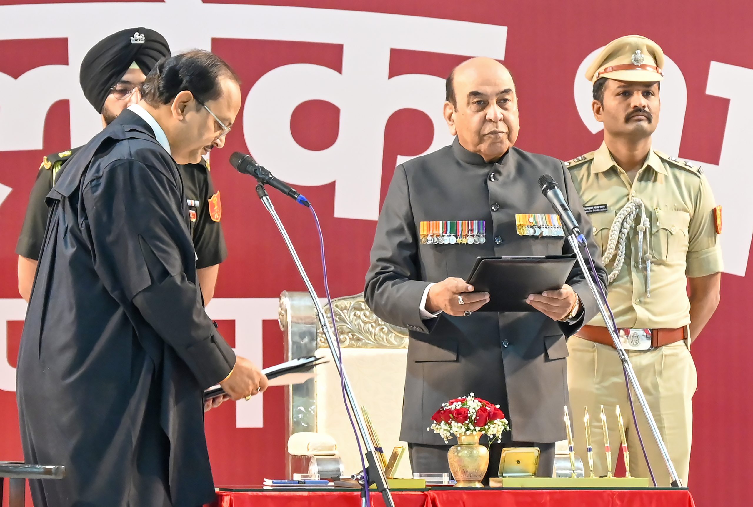 Bihar: Lieutenant General (Retired) Syed Ata Hasnain takes oath as 43rd Governor of state