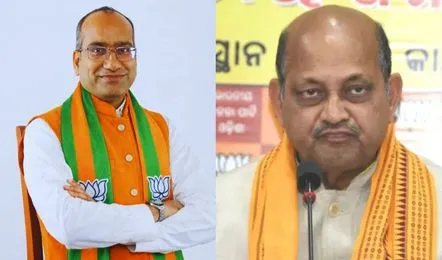 ओडिशा में भाजपा के उम्मीदवार मनमोहन सामल और सुजीत कुमार ने राज्यसभा चुनावों के लिए नामांकन पत्र दाखिल किया