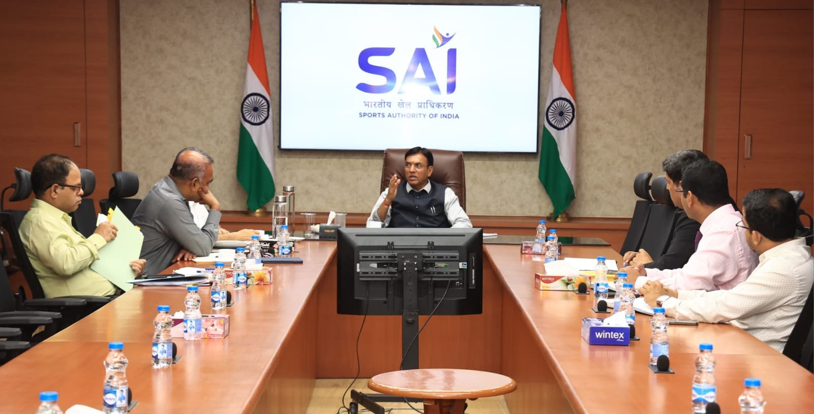 Union Minister Dr Mansukh Mandaviya reviews India’s preparations for Asian Games 2026