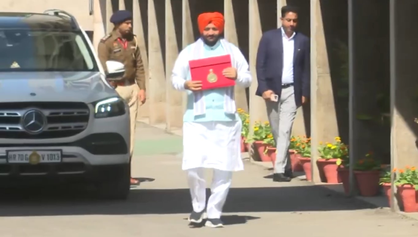 Haryana Finance Minister Nayab Singh Saini presents 2026-27 budget of over ₹2.23 lakh crore