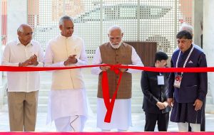 PM inaugurates Samrat Samprati Museum at Koba; Kaynes Semiconductor OSAT plant in Sanand, Gujarat
