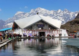 Portals of Gurudwara Hemkund Sahib, prominent Sikh pilgrimage site located in Chamoli district, will open in May