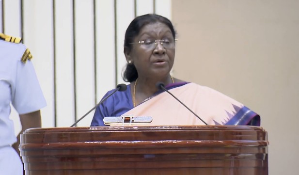 जल महोत्‍सव 2026 में शामिल हुईं राष्‍ट्रपति मुर्मु, कहा जल संरक्षण प्रत्‍येक नागरिक का कर्तव्‍य