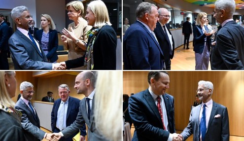 EAM S. Jaishankar Concludes Brussels Visit, Holds Bilateral Talks with EU Leaders