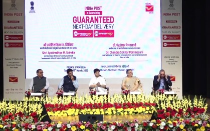 Union Minister Scindia and MoS Pemmasani Launch India Post’s Guaranteed Next-Day Delivery Services