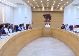 Uniform Civil Code submits its final draft report to Chief Minister Bhupendra Patel in Gandhinagar 