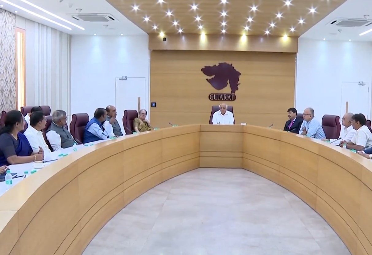 Uniform Civil Code submits its final draft report to Chief Minister Bhupendra Patel in Gandhinagar 