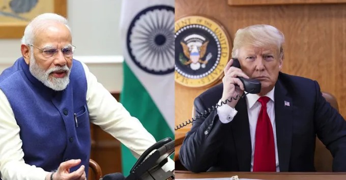 अमरीकी राष्ट्रपति ट्रंप ने किया प्रधानमंत्री मोदी को फोन, पश्चिम एशिया की स्थिति पर हुआ विचारों का आदान प्रदान