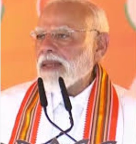 प्रधानमंत्री नरेंद्र मोदी ने केरलम के पालक्काड़ जिले में जनसभा को किया संबोधित