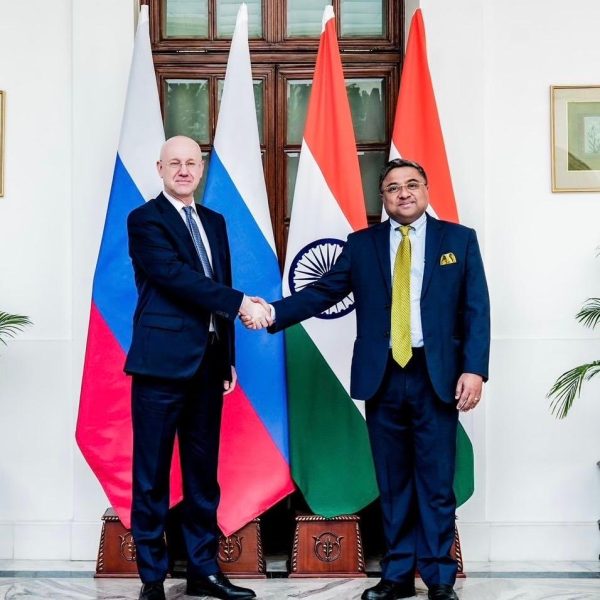 Secretary (West) of MEA Sibi George co-chairs 7th India-Russia UN Consultations with Russian Deputy Foreign Minister Alexander Alimov