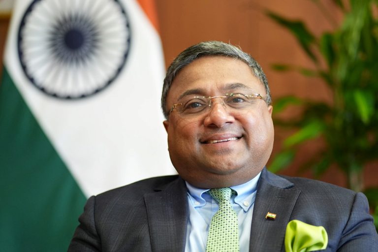 MEA Secretary (West), Sibi George, co-chairs 10th round of India-Lithuania Foreign Office Consultations with Lithuania’s Vice FM Vidmantas Verbickas