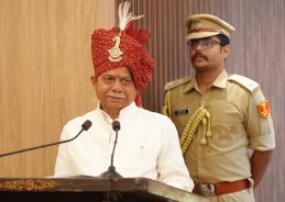 Telangana Governor Shiva Pratap Shukla attends Rajasthan State Formation Day celebrations in Hyderabad