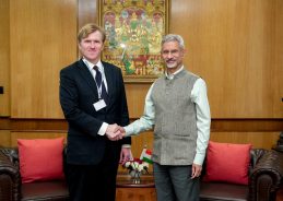 EAM Dr S Jaishankar meets US Under Secretary of War Elbridge Colby