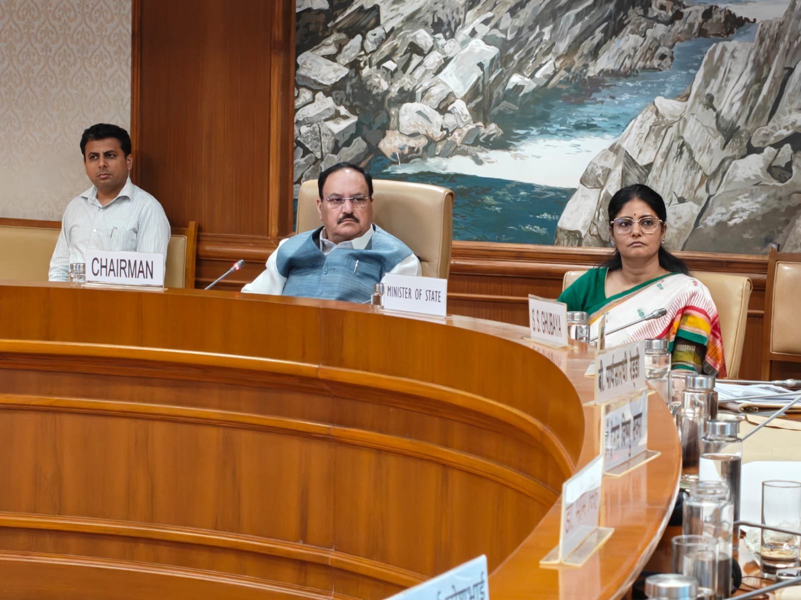Union Minister JP Nadda chairs Consultative Committee meeting on infrastructure initiatives in chemical sector