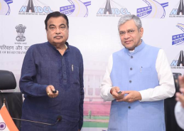 Union Minister Nitin Gadkari & Railways Minister Ashwini Vaishnaw launch Portal for Rail-Road Inspection & Stages Management – Steel Girders Portal