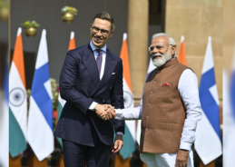 PM Narendra Modi Holds Talks with Finland President Alexander Stubb in New Delhi