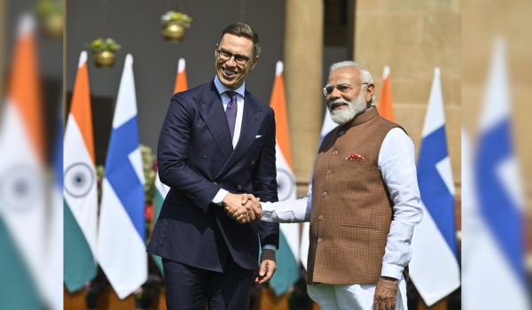 PM Narendra Modi Holds Talks with Finland President Alexander Stubb in New Delhi
