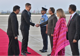 Finland President Arrives in New Delhi on State Visit to India