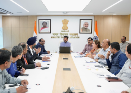 Union Minister Ram Mohan Naidu Chairs Review of Vijayawada Terminal & Bhogapuram Greenfield Airport