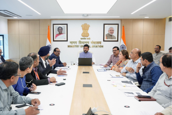 Union Minister Ram Mohan Naidu Chairs Review of Vijayawada Terminal & Bhogapuram Greenfield Airport