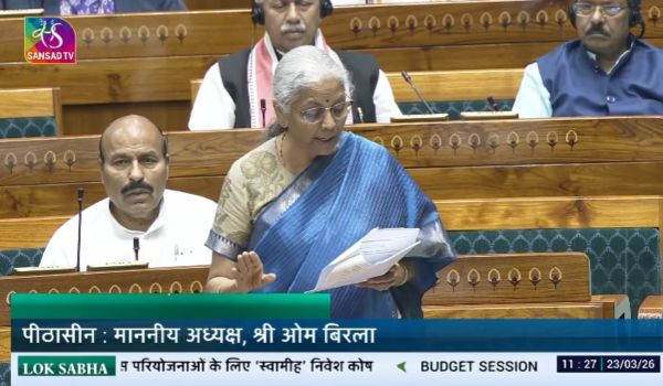 FM Sitharaman tables Finance Bill 2026 in LS