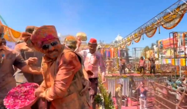 मध्य प्रदेश में रंगपंचमी का त्योहार उत्साह के साथ मनाया जा रहा