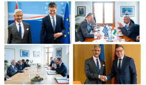 विदेश मंत्री डॉ. एस. जयशंकर ने जर्मनी, स्लोवाकिया, ग्रीस और नीदरलैंड के विदेश मंत्री से मुलाकात की