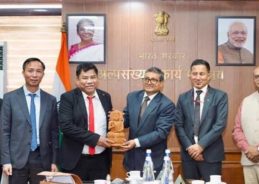 Deputy Minister of MERA of Vietnam, Y. Thong, calls on Secretary of MoMA Dr Chandra Shekhar Kumar