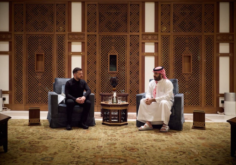 Ukrainian President Zelensky signs landmark defence cooperation agreement with Saudi Arabia focused on counter-drone technology & air defence systems