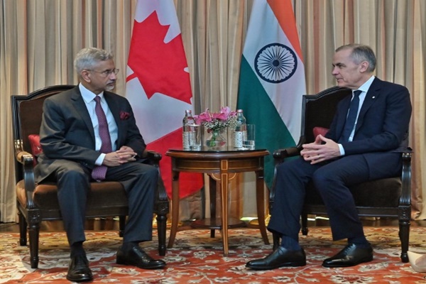 EAM S. Jaishankar Calls on Canadian PM Mark Carney