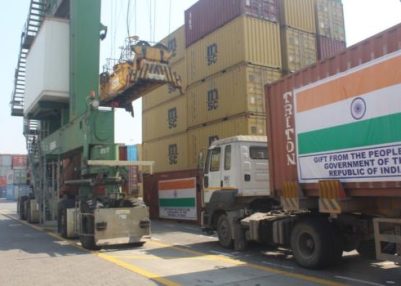 India sends 500 MT of rice and relief supplies to Mozambique