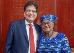 Union Minister Piyush Goyal meets DG of World Trade Organisation