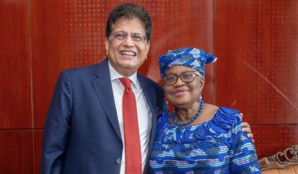 Union Minister Piyush Goyal meets DG of World Trade Organisation