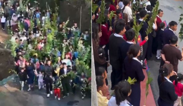 Christians across Nagaland observe Palm Sunday