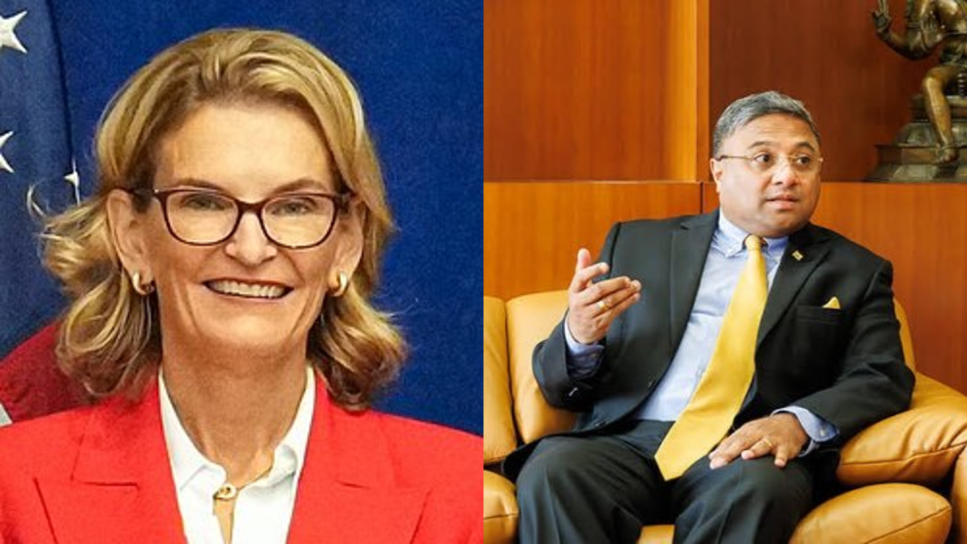 विदेश मंत्रालय के सचिव सिबी जॉर्ज ने अंतर्राष्ट्रीय दूरसंचार संघ की महासचिव डोरेन बोगदान-मार्टिन से की मुलाकात