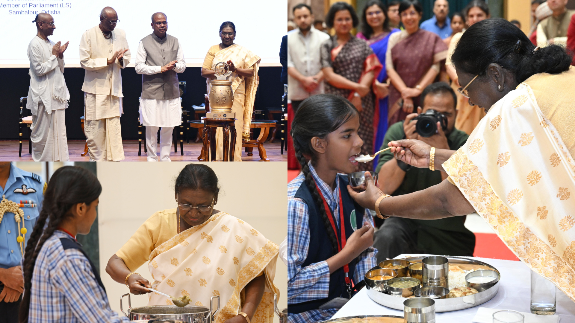 President Murmu Says PM POSHAN Scheme’s Nutritious Meals Are an Investment in Nation’s Human Capital