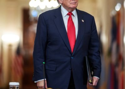 US President Donald Trump holds meeting with the largest American defence manufacturing companies